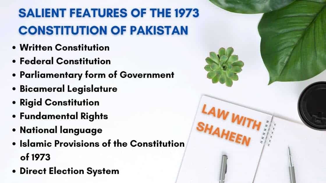 salient-feature-of-1973-Constitution-of-Pakistan